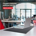Коврик-подкладка настольный для письма (590х380 мм), с прозрачным карманом, черный, BRAUBERG, 236774 236774