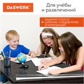Коврик-подкладка, скатерть ПВХ прозрачная, гибкое/мягкое стекло, 120х75 см, 0,8 мм, DASWERK, 607879 607879