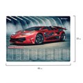 Настольное покрытие BRAUBERG, А3+, пластик, 46x33 см, "Sport Car", 270401 270401