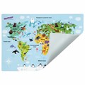 Настольное покрытие ЮНЛАНДИЯ, А3+, пластик, 46x33 см, "Map", 272370 272370