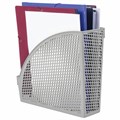 Лоток вертикальный для бумаг STAFF "Profit", 270х100х250 мм, сетчатый, полипропилен, серый, 237252 237252