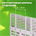 Лоток вертикальный для бумаг STAFF, 245х165х285 мм, 3 отделения, сетчатый, сборный, серый, 237294 237294