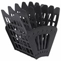 Лоток для бумаг веерный BRAUBERG-SMART, 7-ми секционный, сетчатый, черный, 231143 231143