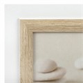 Рамка 15х21 см небьющаяся, багет 35 мм, МДФ, BRAUBERG "Esquire", белая/капучино, 391255 391255