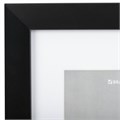 Рамка 15х21 см с паспарту 10х15 см небьющаяся, багет 20 мм, пластик, BRAUBERG "New Age", черная, 391273 391273