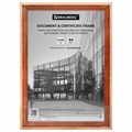 Рамка 21х30 см небьющаяся, КОМПЛЕКТ 3 шт., багет 20 мм дерево, BRAUBERG "Business", цвет светлое дерево, 391353 391353