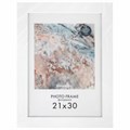 Рамка 21х30 см небьющаяся, КОМПЛЕКТ 3 шт., багет 29 мм, МДФ, BRAUBERG "Basic", белая, 391260 391260