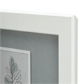 Рамка 30х40 см небьющаяся, аналог IKEA, багет 21 мм, МДФ, BRAUBERG "Idea", белая, 391372 391372