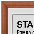 Рамка НЕБЬЮЩАЯСЯ 21х30 см, МДФ под дерево, багет 17 мм, светлое дерево, акриловый экран, STAFF "Carven", 391213 391213
