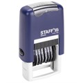 Нумератор 6-разрядный STAFF, оттиск 22х4 мм, "Printer 7836", 237434 237434