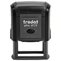 Оснастка для штампа, размер оттиска 50х30 мм, синий, TRODAT 4929, подушка в комплекте, 53063 236816