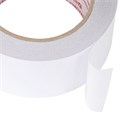 Клейкая двухсторонняя лента 50 мм х 25 м, ПОЛИПРОПИЛЕНОВАЯ ОСНОВА, 90 микрон, BRAUBERG, 600480 600480