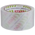 Клейкая лента упаковочная 50 мм x 66 м, прозрачная, толщина 40 микрон, STAFF CLASSIC, 440175 440175