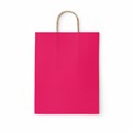 Крафт-пакет бумажный "Ruby red" 26х15х35 см, с кручеными ручками, плотность 80 г/м2, моноцвет, 112412 701002