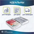 Вакуумный пакет с клапаном для хранения вещей 50х60 см, КОМПЛЕКТ 3 шт., LAIMA HOME, 607783 607783