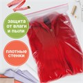 Пакеты ZIP LOCK "зиплок" ОЧЕНЬ ПРОЧНЫЕ, комплект 100 шт., 300х400 мм, ПВД 80 мкм, BRAUBERG EXTRA, 608181 608181