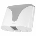 Диспенсер для полотенец EXTRA LAIMA PROFESSIONAL, (Система H2), Z-сложения, белый, ABS-пластик, 609472, 303368 609472