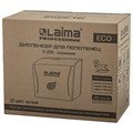 Диспенсер для полотенец LAIMA PROFESSIONAL ECO (Система H3), V-сложения, белый, ABS-пластик, 606548 606548