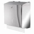 Диспенсер для полотенец LAIMA PROFESSIONAL INOX, (Система H3) V-сложения, нержавеющая сталь, зеркальный, 605697 605697