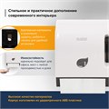 Диспенсер для полотенец в рулонах LAIMA PROFESSIONAL ECO (H1), механический, с рычагом, белый, ABS-пластик, 606549 606549