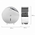 Диспенсер для туалетной бумаги LAIMA PROFESSIONAL INOX, (Система T1) БОЛЬШОЙ, нержавеющая сталь, зеркальный, 605701 605701