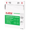 Покрытия на унитаз LAIMA, ADVANCED, 1/4 сложения, КОМПЛЕКТ 100 шт., 37х41 см, 128813 128813