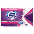 Полотенца бумажные впитывающие 2-х слойные, 4 рулона (4х14 м), ZEWA Premium Decor, 144124 113849