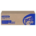 Полотенца бумажные 250 шт., PROtissue (H3) COMFORT, 1-слойные, белые, КОМПЛЕКТ 20 пачек, 22х21 см, V-сложение, С192, C192 114333