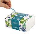 Салфетки косметические 200 шт. в упаковке, 2 слоя, 13,5х19 см, LAIMA PREMIUM UNIT PACK, 116357 116357