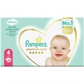 Подгузники 82 шт. PAMPERS (Памперс) Premium Care, размер 4 (9-14 кг), 1210801 605873