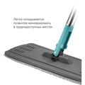 Комплект для уборки: швабра, ведро 8 л/7 л двухкамерное с отжимом, насадка, LIGHT MOP, MILEY, 901-618 607750