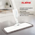 Насадки МОП для швабры липучка, КОМПЛЕКТ 2 шт., микрофибра, объемный ворс+кант, 41х14 см, LAIMA, 609144 609144