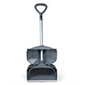 Совок для мусора + щетка, закрывающаяся крышка, рукоятки 94 см, серый, LAIMA PROFESSIONAL, 601508 601508