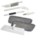 Швабра с распылителем UltraSpray X, 2 насадки из микрофибры объемный ворс, скребок, LAIMA, 609143 609143