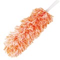 Пипидастр (сметка-метелка) для уборки пыли, метелка 30 см, рукоятка 80-160 см, оранжевый, LAIMA, 603619 603619