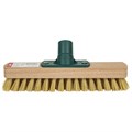 Щетка для уборки шробер (скраббер) ширина 23 см, щетина 2,5 см, деревянная, крепление еврорезьба, YORK, 300 604600