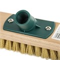 Щетка для уборки шробер (скраббер) ширина 23 см, щетина 2,5 см, деревянная, крепление еврорезьба, YORK, 300 604600