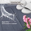 Комплект ковриков MEMORY EFFECT для ванной 50х80 см и туалета 40х60 см темно-серый LAIMA HOME, 608448 608448