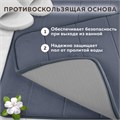 Комплект ковриков MEMORY EFFECT для ванной 50х80 см и туалета 40х60 см темно-серый LAIMA HOME, 608448 608448