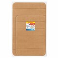 Комплект ковриков MEMORY EFFECT для ванной 50х80 см и туалета 40х60 см, персиковый, LAIMA HOME, 608447 608447