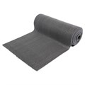Коврик дорожка Zig-Zag ячеистый грязезащитный 0,9х10 м, толщина 5 мм, ПВХ, серый, В РУЛОНЕ, VORTEX, 22156 601720