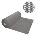 Коврик дорожка Zig-Zag ячеистый грязезащитный 0,9х10 м, толщина 5 мм, ПВХ, серый, В РУЛОНЕ, VORTEX, 22156 601720