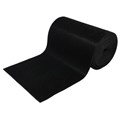 Коврик-дорожка грязезащитный "ТРАВКА", 0,9x15 м, толщина 9 мм, черный, В РУЛОНЕ, VORTEX, 24004 601719