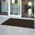 Коврик входной ИЗНОСОСТОЙКИЙ влаговпитывающий 80х120 см, толщина 8 мм, ТАФТИНГ, коричневый, LAIMA EXPERT, 606886 606886