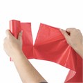 Мешки для раздельного сбора мусора 60 л красные, в рулоне 20 шт., ПНД 10 мкм, 58х68 см, LAIMA, 606702, 3811 606702
