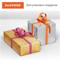 Самоклеящаяся пленка, алюминиевая фольга защитная для кухни/дома, 0,6х3 м, серебро, цветы, DASWERK, 607849 607849