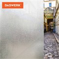 Пленка на окно самоклеящаяся статическая БЕЗ КЛЕЯ, солнцезащитная, 67,5х150 см, матовая, DASWERK, 607971 607971