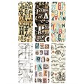 Закладки для книг МАГНИТНЫЕ, "LETTERS", набор 6 шт., 35x25 мм, BRAUBERG, 113166 113166