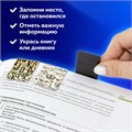 Закладки для книг МАГНИТНЫЕ, "LETTERS", набор 6 шт., 35x25 мм, BRAUBERG, 113166 113166