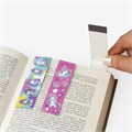 Закладки для книг с магнитом "ЕДИНОРОГИ", набор 6 шт., блестки, 25x196 мм, ЮНЛАНДИЯ, 111638 111638